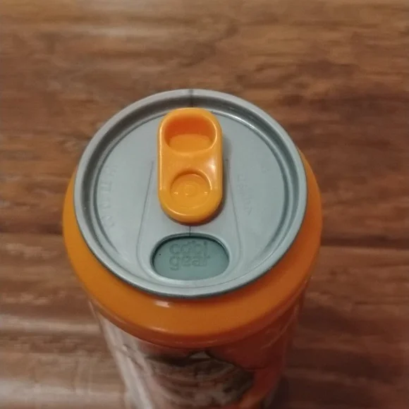 Cool Gear Halloween-Themed Orange Can with Cat Design - Picture 4 of 5